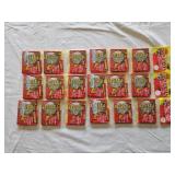 6 1987 Fleer baseball retail rak paks