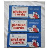 3 1985 Topps vending boxes