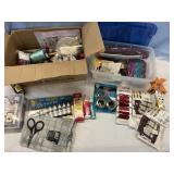 Fabric paints and sewing extras