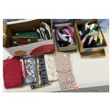 Zippers and fabric remnants