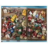 2 Flats of Assorted Ornaments