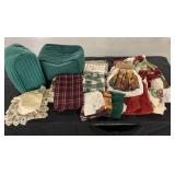 Assorted Dish Towels & Appliance Covers