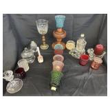 Candle holders of different kids