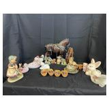 Assorted figurines