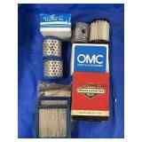 filters of various brands and an electric coil