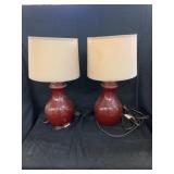 Pair of Sm Lamps