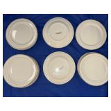 (35) UNITED RENT ALLS chinaware plates