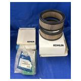 KOHLER BRAND filters (inner) and air filters