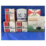 Oil &gas filters and STIHL TRIMMER HEAD