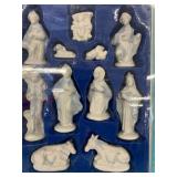 Sears Trim Shop Porcelain Nativity Set