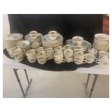 128 Piece Vintage USA Ceramics Dinnerware Set