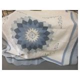 Queen Size Machine Stitched Quilt