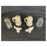 Salt and pepper shakers