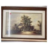 Framed Print 'Country Morn' by artist Dalhart