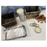 Partial Ceramic nativity set