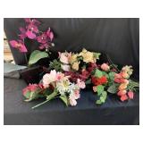 Box of Artificial Flowers