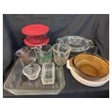 Glassware and measuring cups