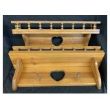 Pair of Wooden Shelves