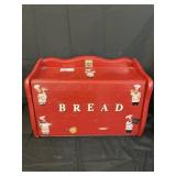 Vtg wooden Bread box