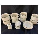 8 - Albert Pick Co Coffee Cups, 3 - Laughlin