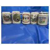 (5) German commemorative wanderung event stein