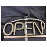Open sign