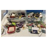 Sewing trim , pin cushions & sewing extras