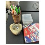 Straws, containers & skip game