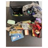 Bag of Ties and sewing extras