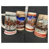 Budweiser Steins