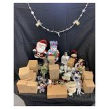 33 AVON Gift Collection Ornaments & Santa &