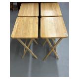 Wooden tv dinner trays