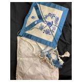 Vintage Leather Masonic Aprons Dated 1946