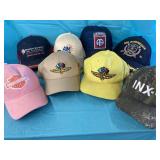 8 Assorted Hats