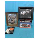 NASCAR Memorabilia & Display Case Trailer Model