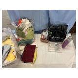 Bedazzler kit and fabric remnants