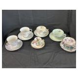 China saucers and tea cups