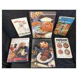 Assorted kitchen books JC penny, Paula deenand