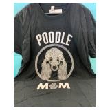 Poodle Mom T-shirt XLg