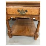 Wooden end table