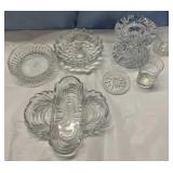 Glass trays&shot glasses