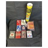 Card games and pick up stick