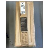 Wooden Cabinet with shelf in it