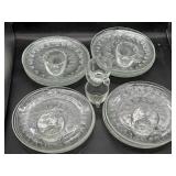 VTG INDIANA GLASS CO. 'Sunburst' patternï¿½