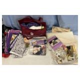 Large wool fabric remnants