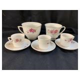 Vintage Tea Cups & Saucers Made in China