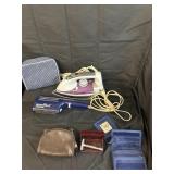 Cosmetic and non cosmetic wallets Vtg razors and