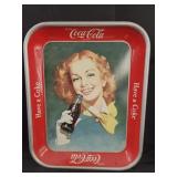 Vtg. Coca - Cold advertising tray