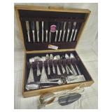 Naken's tarnish proof silverware chest