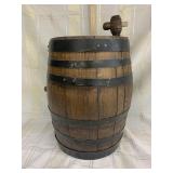 Vintage Oak Aging Barrel 14.5' tall